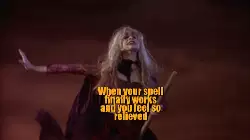 When your spell finally works and you feel so relieved meme