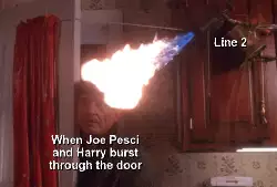 When Joe Pesci and Harry burst through the door meme
