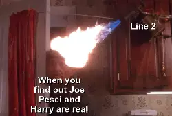 When you find out Joe Pesci and Harry are real meme