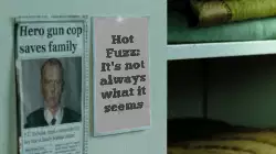 Hot Fuzz: It's not always what it seems meme