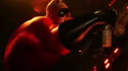 Mr. Incredible Looks Up At Screen 
