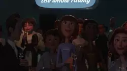 When you get to watch The Incredibles 2 with the whole family meme
