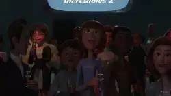 When you have the best seat in the house to watch The Incredibles 2 meme