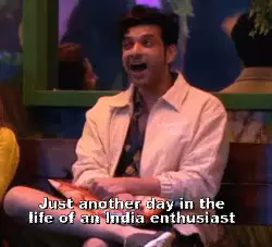 Just another day in the life of an India enthusiast meme