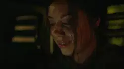 Aubrey Plaza Cries While Looking At Phone 