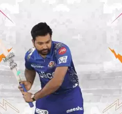 IPL Player Swings Cricket Bat 