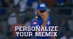 IPL Player Motions You Can't See Me
