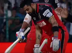 IPL Player Claps Hands Together 