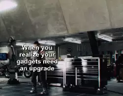 When you realize your gadgets need an upgrade meme