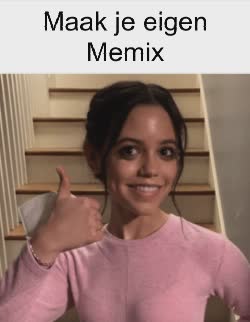 Jenna Ortega Gives Big Thumbs Up 