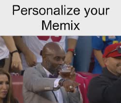 Jerry Rice Drinking And Pointing 