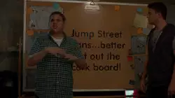 Jump Street plans...better get out the cork board! meme