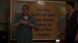 Mortin Schmidt and Greg Jenko, trying to solve the mystery meme