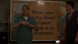 When your Jump Street mission needs a lot of photos meme