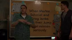 When Morton Schmidt and Greg Jenko take their Jump Street mission seriously meme
