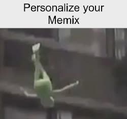 Kermit The Frog Jumps Off Building 
