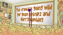 The crowd is going wild for Bean Ketnipz and Harry Hambley meme