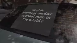 Khabib Nurmagomedov: scariest man in the world? meme