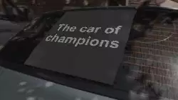 The car of champions meme