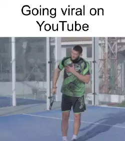 Going viral on YouTube meme