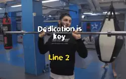 Dedication is key meme