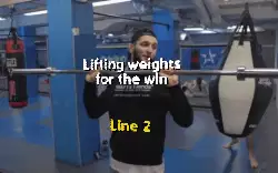 Lifting weights for the win meme