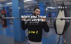 When your focus is on winning meme