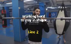 Working hard to stay in shape meme