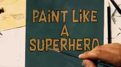 Paint like a superhero meme