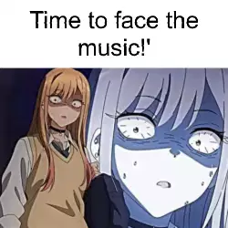HUH WHAT Meme Anime Face