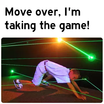 Move over, I'm taking the game! meme