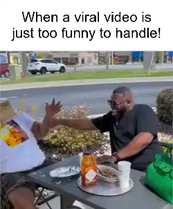 When a viral video is just too funny to handle! meme