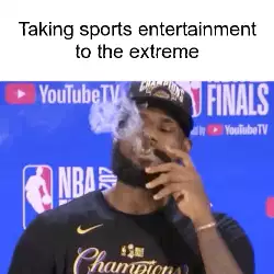 Taking sports entertainment to the extreme meme