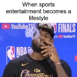 When sports entertainment becomes a lifestyle meme