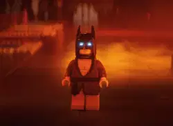 Lego Batman Stares At Family Portrait 