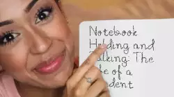 Notebook Holding and Talking: The Life of a Student meme