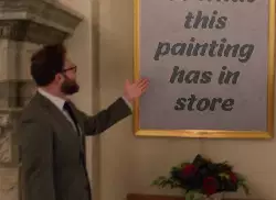 Ready to see what this painting has in store meme