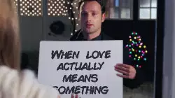 When love actually means something meme