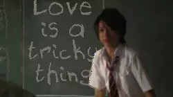 Love is a tricky thing meme
