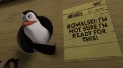 Kowalski: I'm not sure I'm ready for this! meme