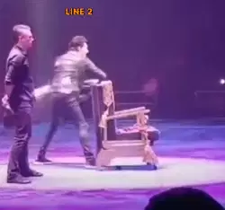 Magician Reveals A Woman In Chair 