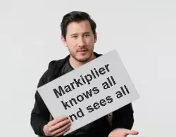 Markiplier knows all and sees all meme