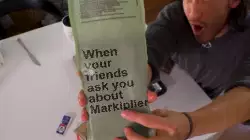 When your friends ask you about Markiplier meme
