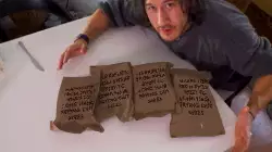 Markiplier: From sweat shirt to long hair, trying out MREs meme