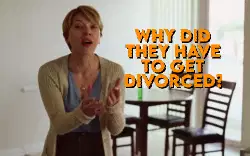 Why did they have to get divorced? meme