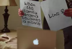 When the family drama becomes a movie meme
