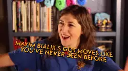 Mayim Bialik's got moves like you've never seen before meme