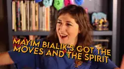 Mayim Bialik's got the moves and the spirit meme