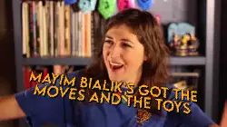 Mayim Bialik's got the moves and the toys meme