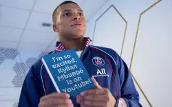 I'm so excited, Kylian Mbappé is on Youtube! meme